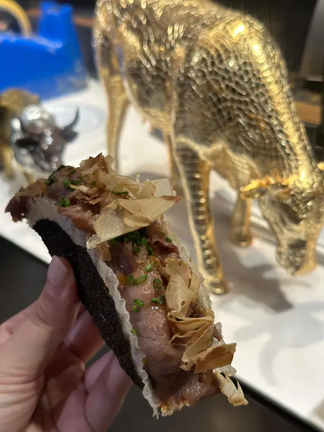 壽喜燒和牛taco sushi