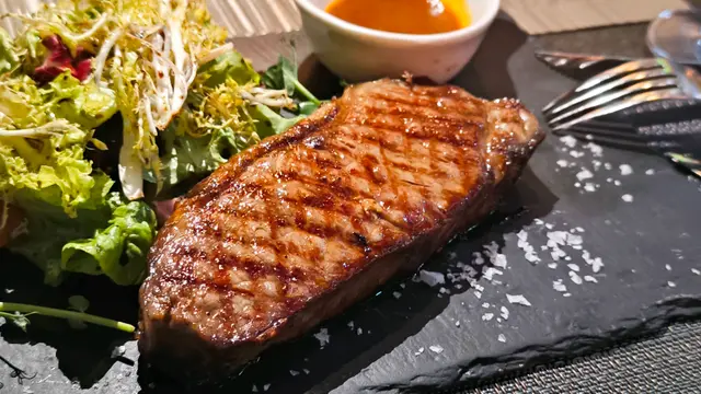 板燒自家35天乾式熟成美國特級西冷扒 7oz