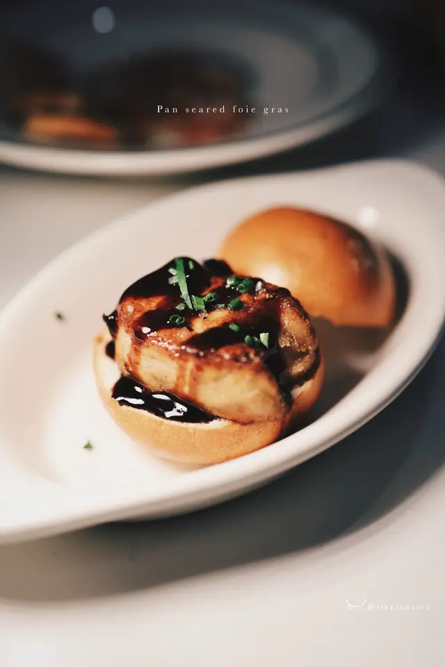 Pan seared foie gras