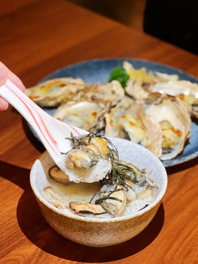 牡蠣茶漬飯