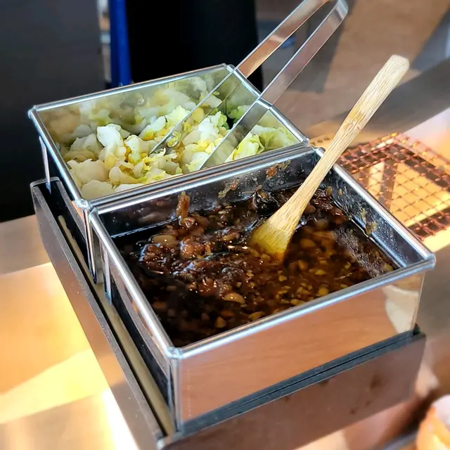 梅子醋漬白菜,豆拌醬油