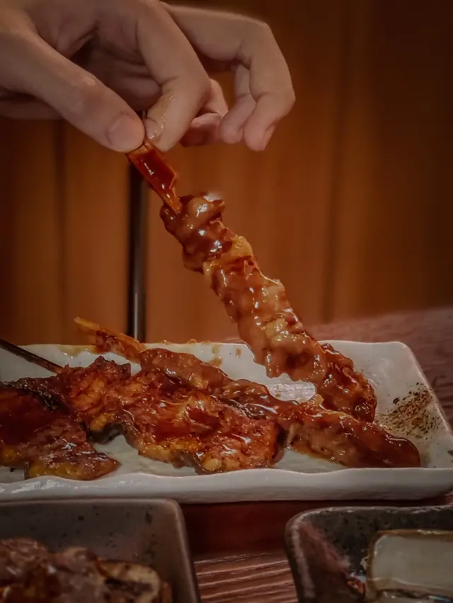 炭燒雞腿肉串