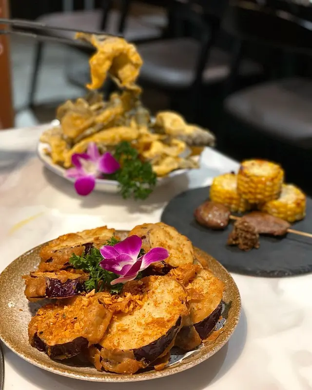 招牌酥炸惹味茄子