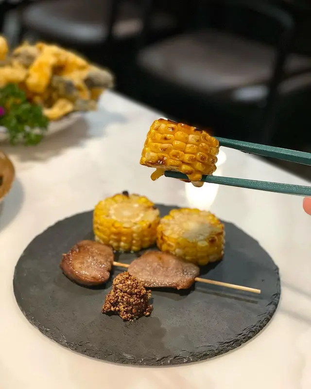 串燒|牛舌心|粟米串