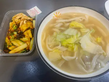 口水鸡+药膳刀削面