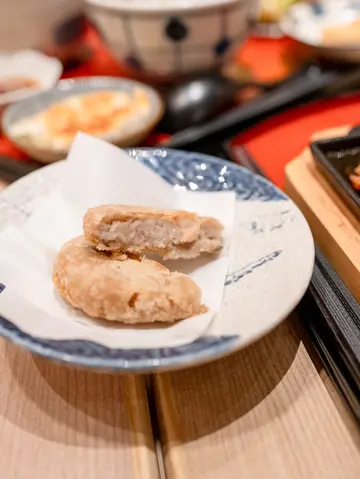 冲绳风炸猪肉芋蓉饼
