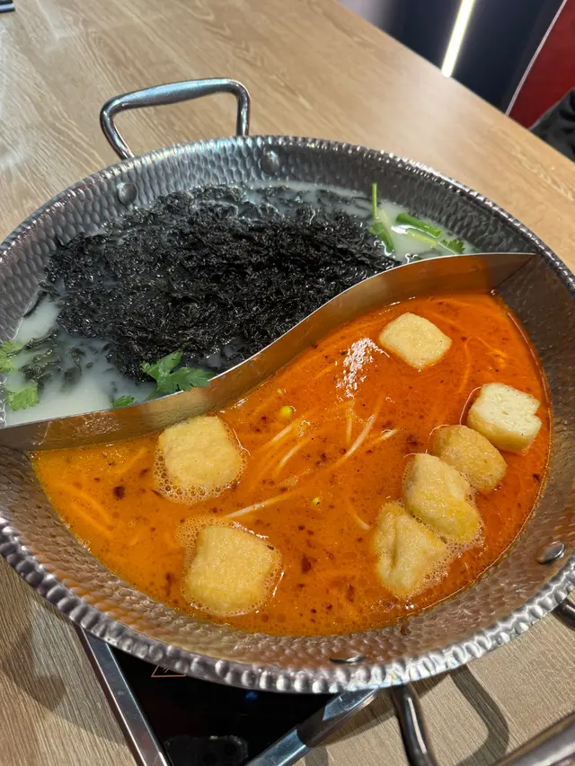 沙嗲湯底拼潮州湯底