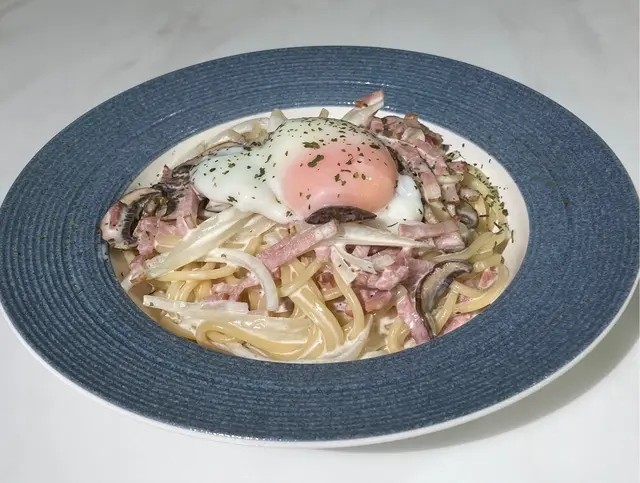 卡邦尼温泉蛋意粉