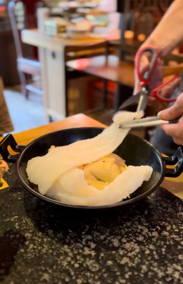 花膠雞鍋湯底