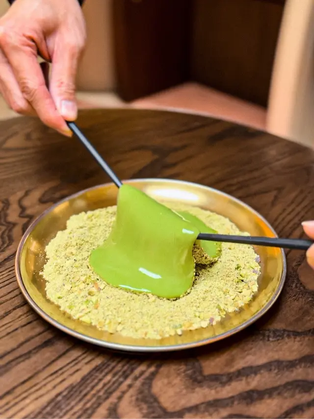 開心果抹茶奶奶麻糬