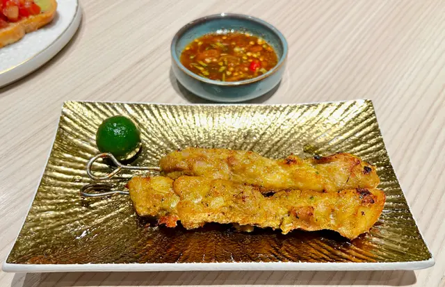 香茅烤雞肉串燒