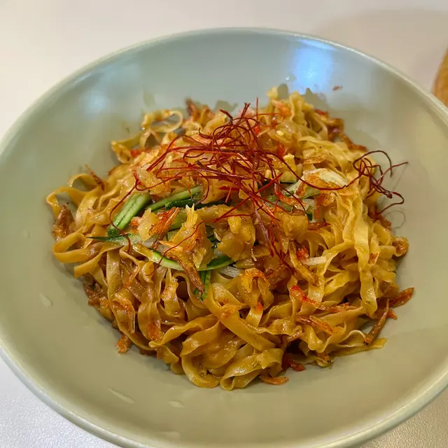 蝦頭油撈面