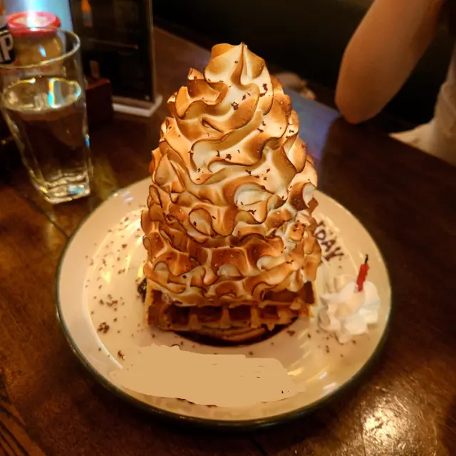 Waffle Bomb Alaska