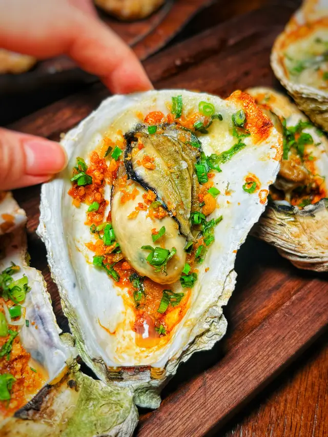 香蒜蔥花廣島蠔