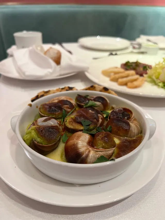 Baked Escargots 