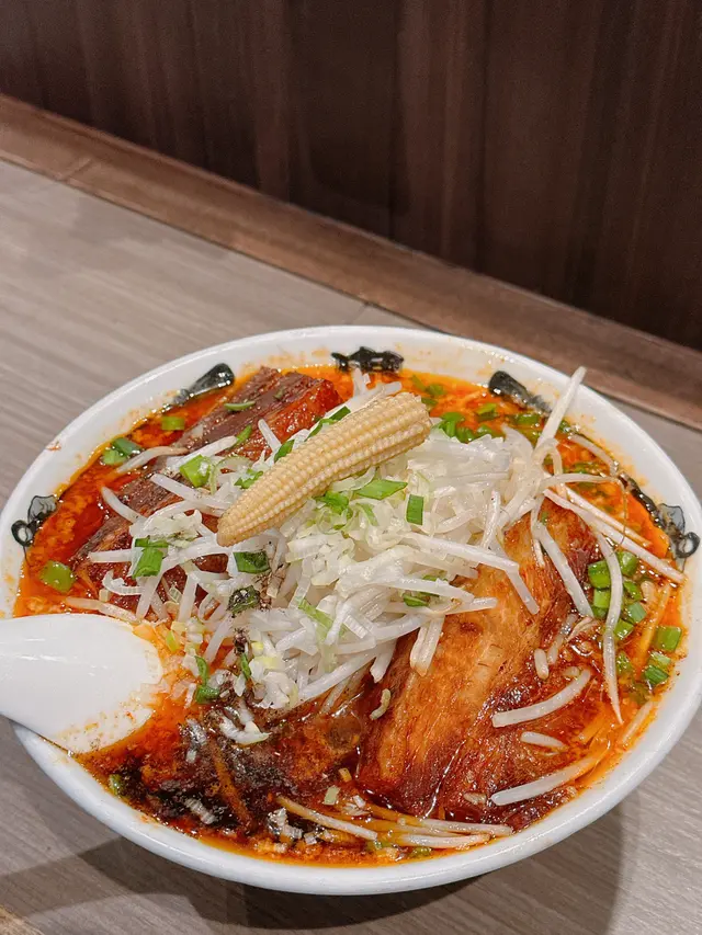 增量叉燒x2辣麻味噌拉麵