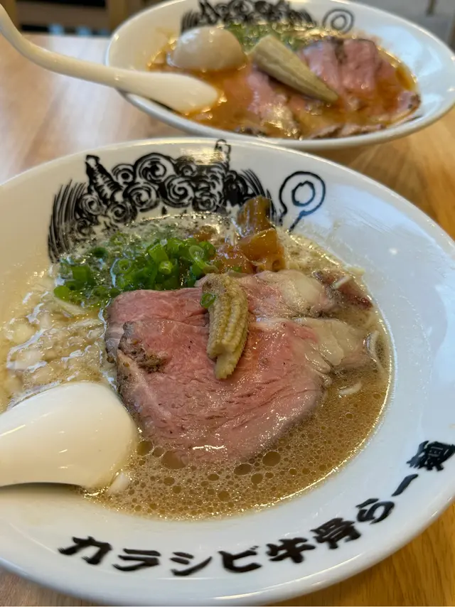 招牌牛骨湯底拉麵(原味）