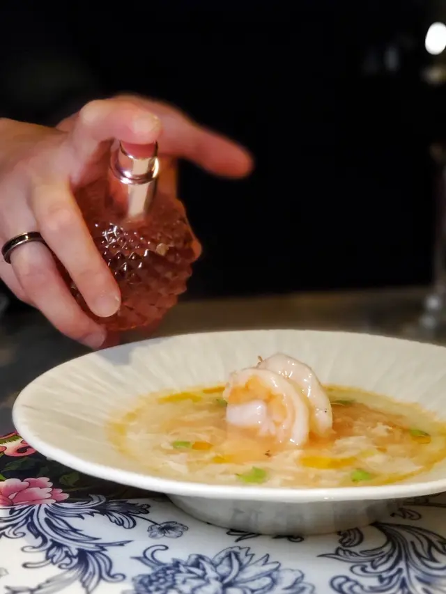 古越龍山20年花雕蛋·蒸海蝦