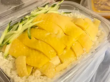泰式無骨海南雞油味飯加雞