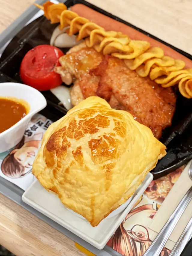酥皮焗海鮮濃湯