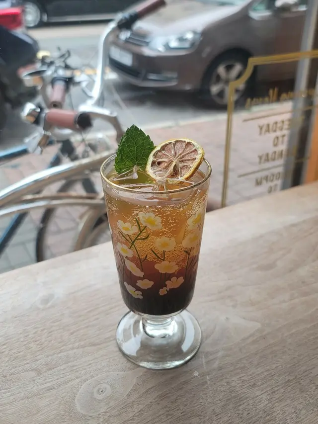 Yuzu Coffee Mojito Soda