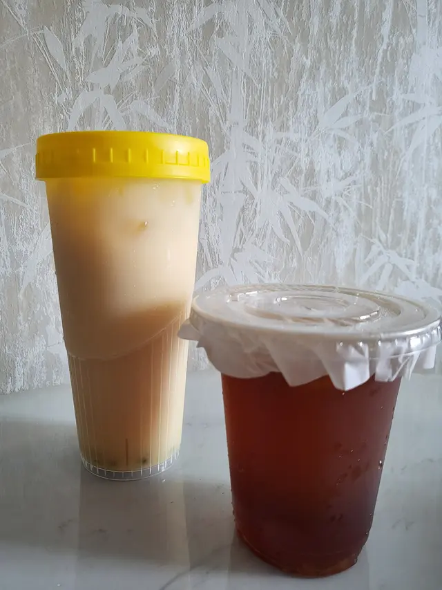 百香果多多綠茶、凍檸茶