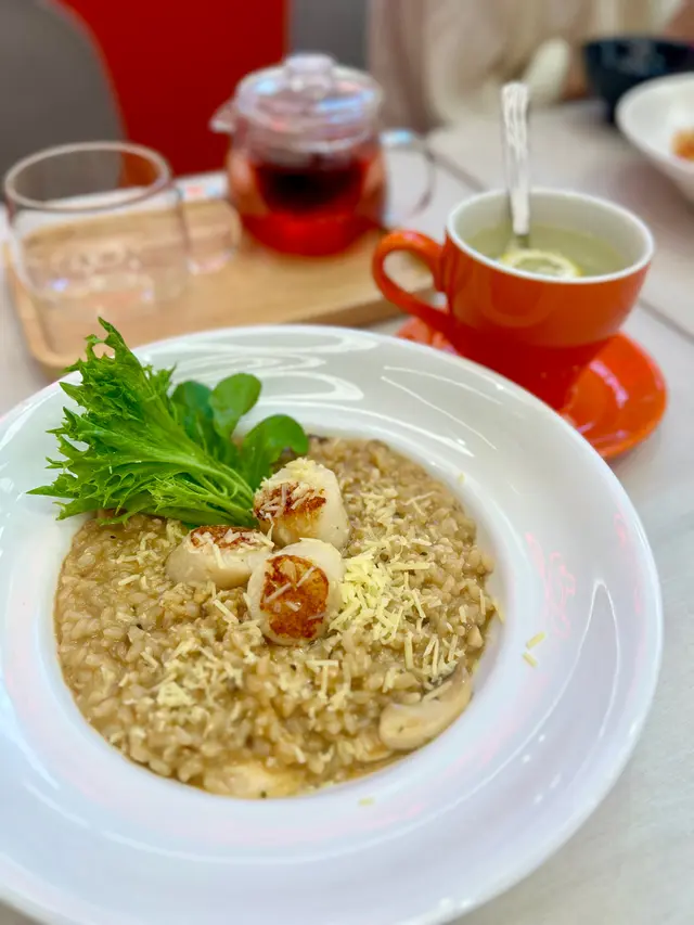 香煎北海道帶子有機糙米飯