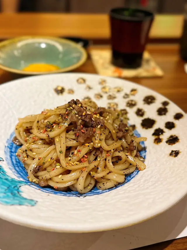 黑松露和牛炒烏冬