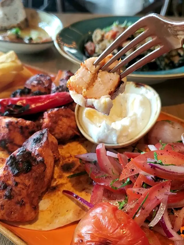 Grilled Chicken Skewer