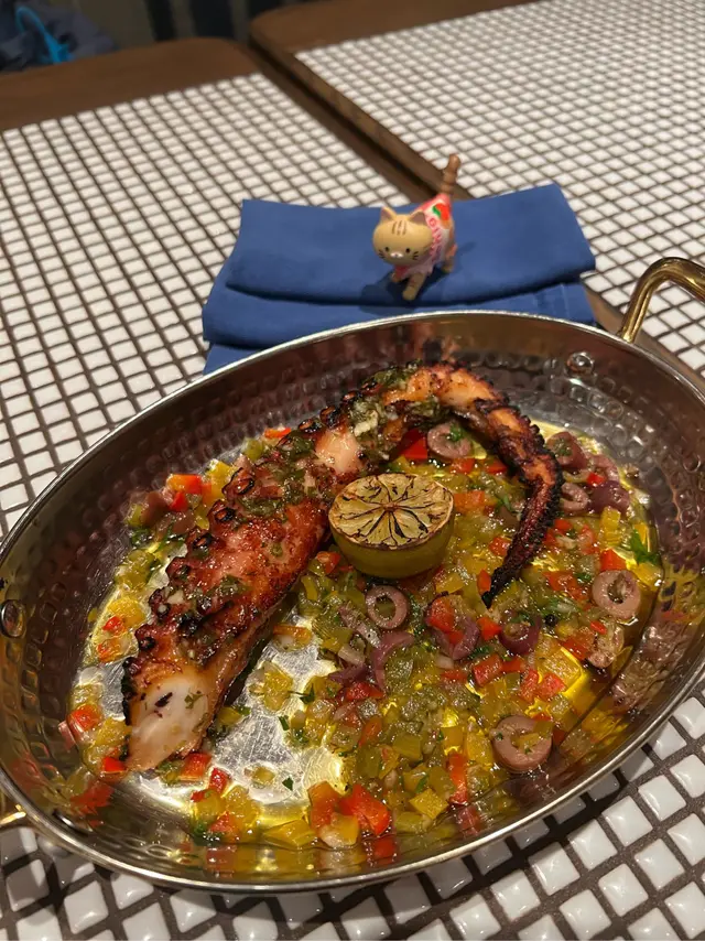 Grilled Octopus Tentacle
