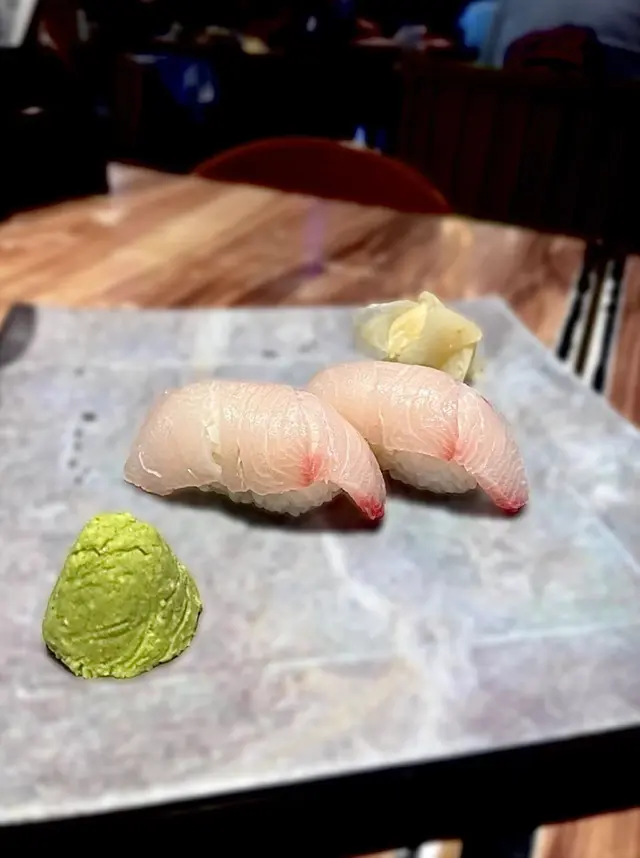油甘魚壽司