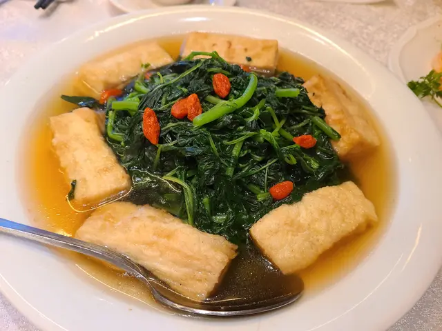 上湯千層莧菜