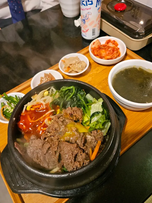 韓式牛肉石頭飯