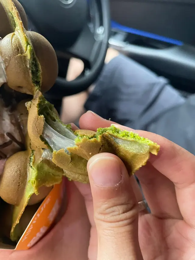 雪糕抹茶麻糬雞蛋仔