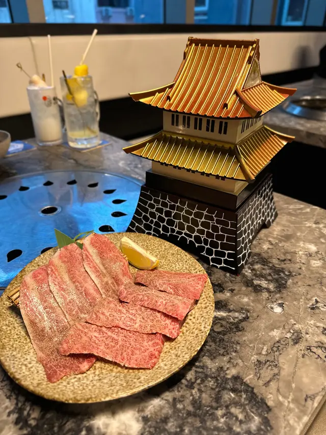 大阪城牛五點盛合