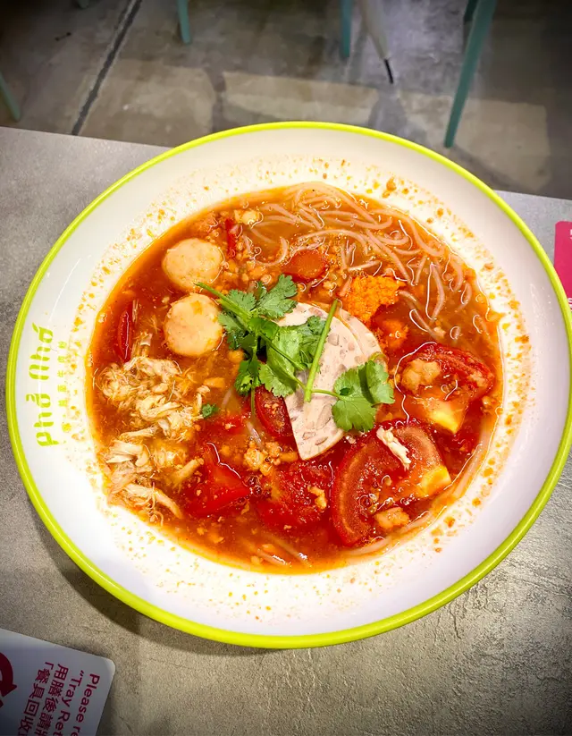 📌蕃茄蟹膏蟹肉蝦丸扎肉湯檬