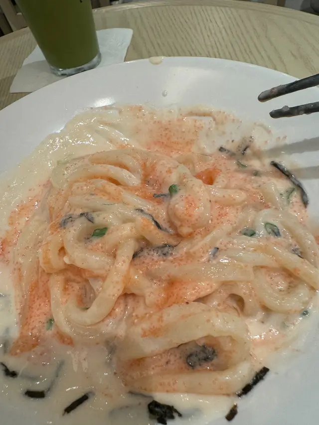 明太子忌廉烏冬