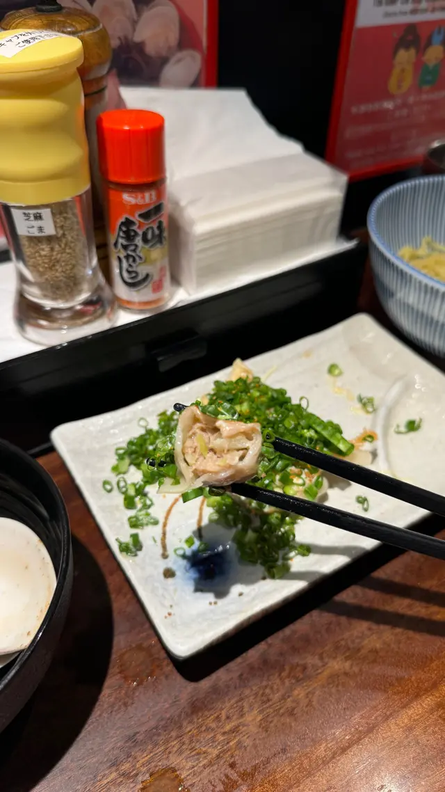 青蔥沙律醬日式餃子