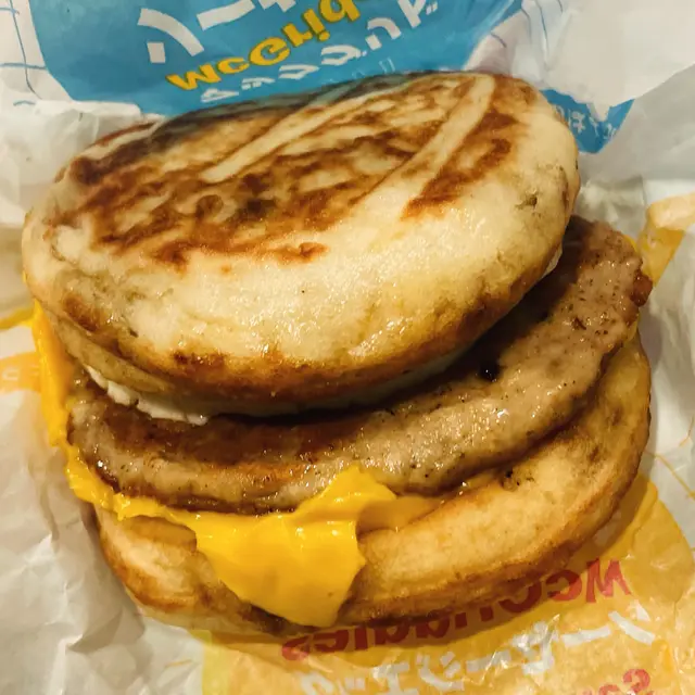 楓糖豬柳蛋漢堡