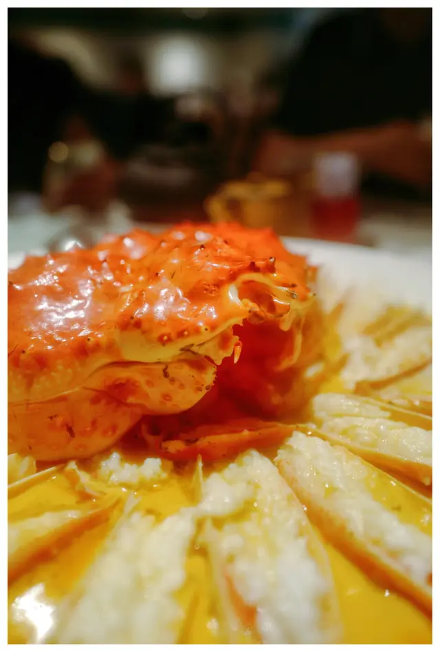 陳年花雕蒸珊瑚蟹爪