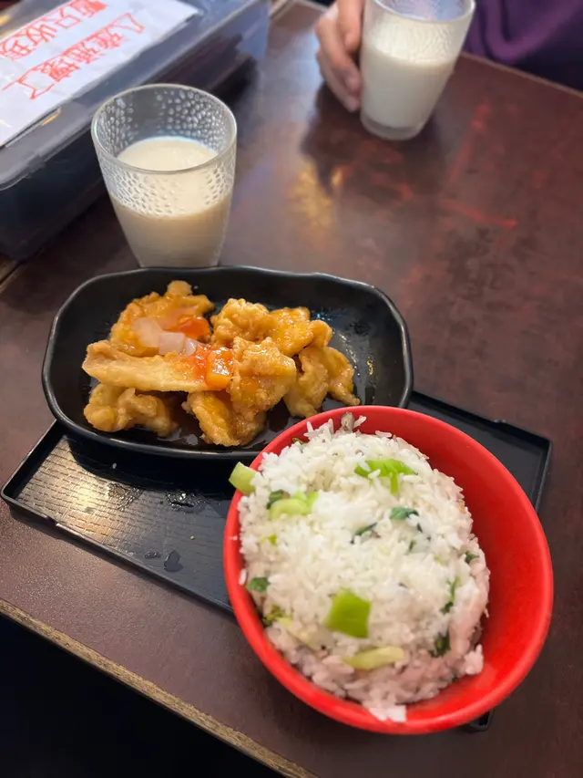 糖醋魚塊菜飯