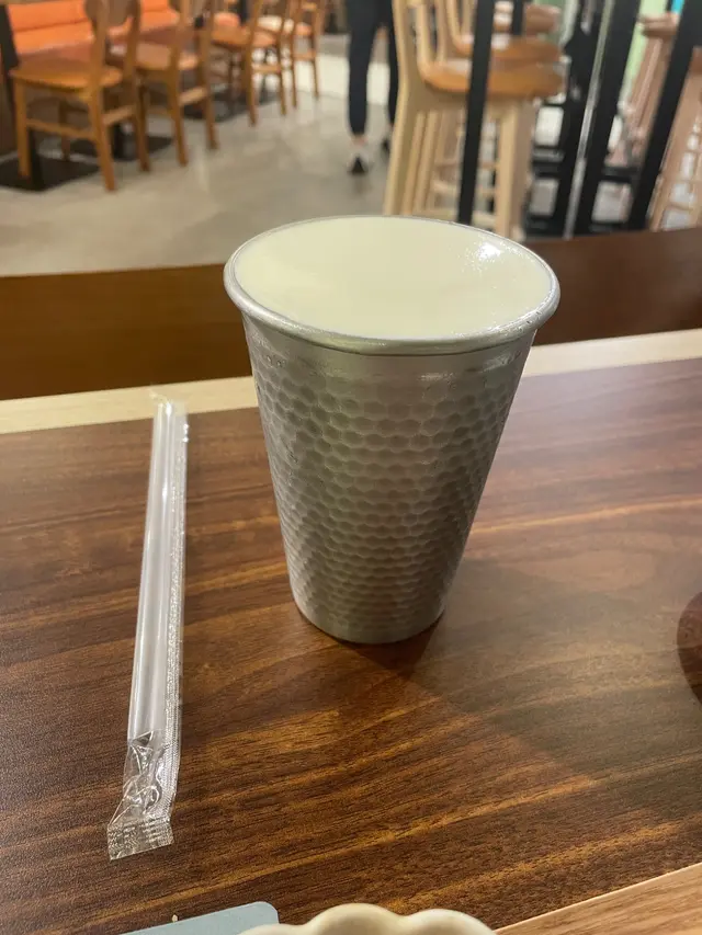 輕芝士岩鹽奶蓋綠茶凍加寒天晶球