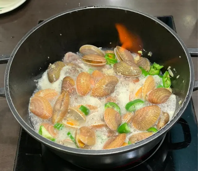 火焰豬腰花甲窩