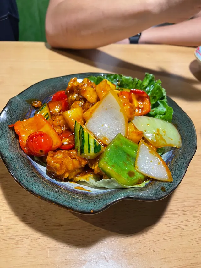 蝦球份量十足，味道出色