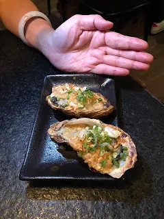 蒜蓉燒廣島蠔兩隻