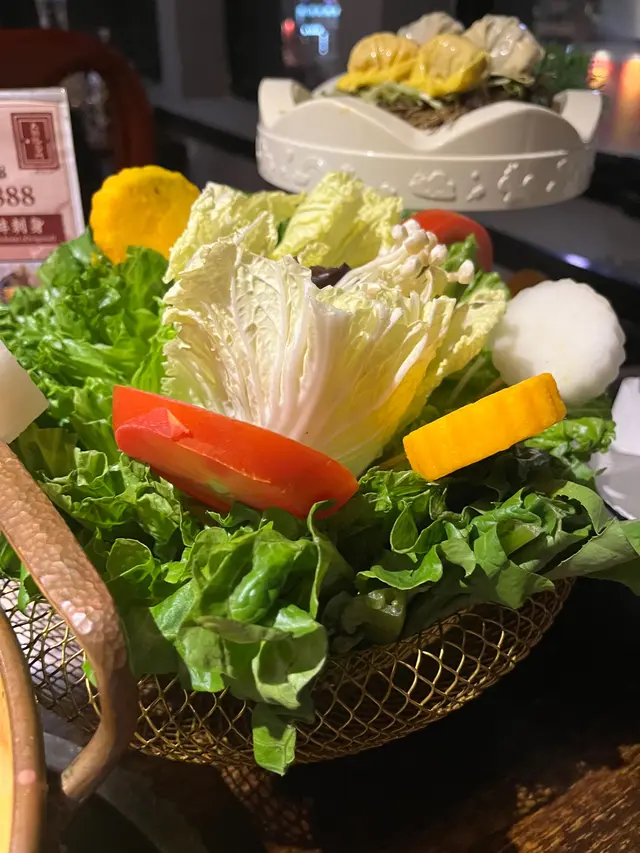 豐盛蔬菜拼盤