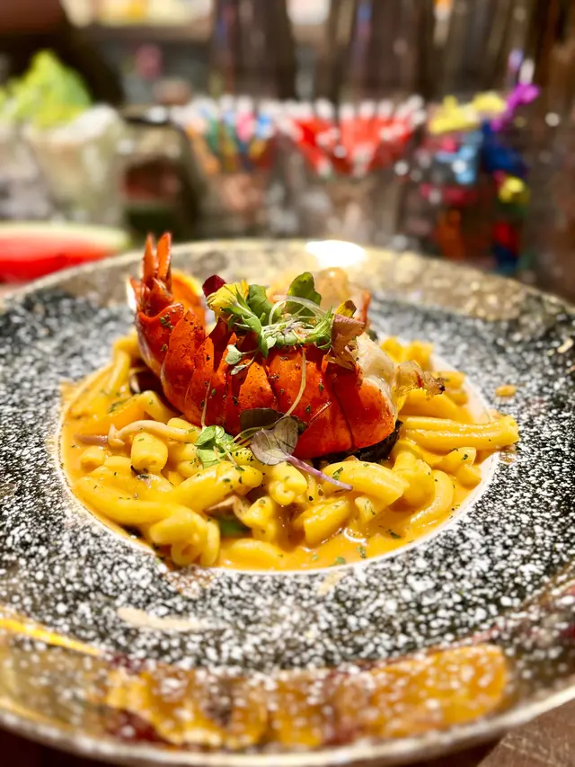 Thai Lobster Sauce Strozzapreti Pasta with Lobster Tail