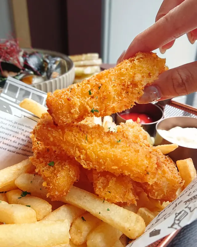 炸魚柳手指薯條