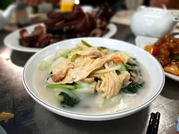 腐竹浸时蔬