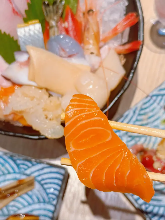三文魚刺身